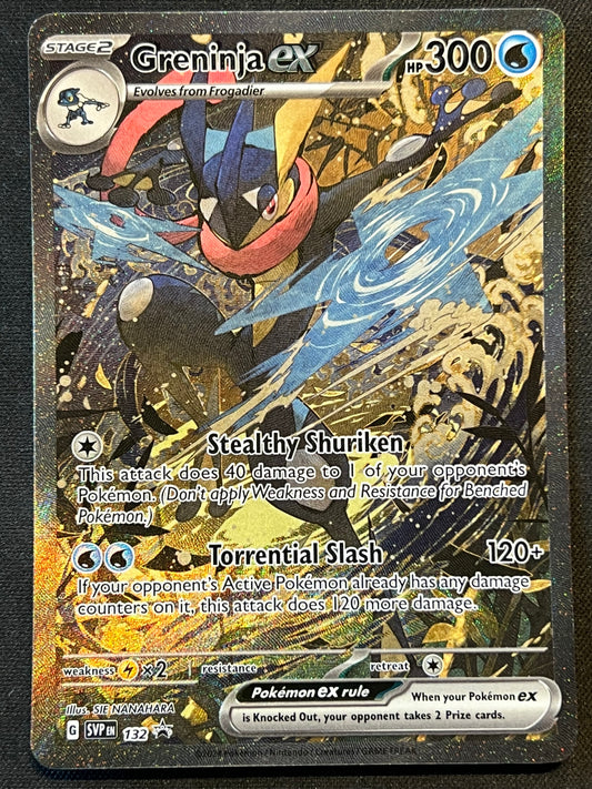 Greninja ex - 132 - SV: Scarlet & Violet Promo Cards (SVP) NM Pokemon