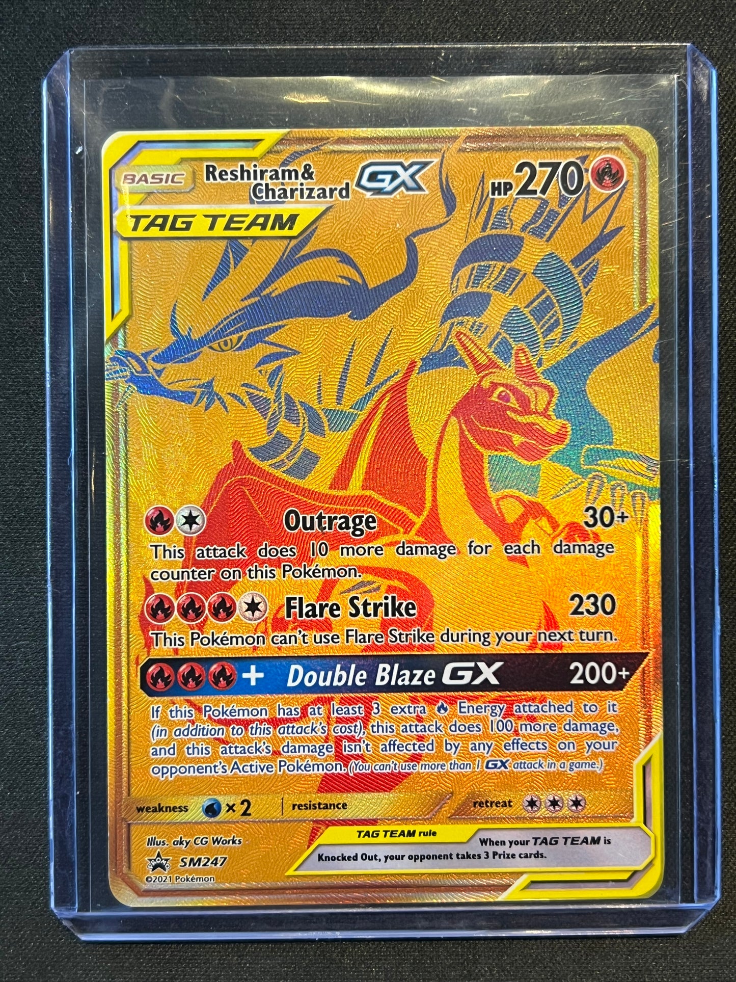 Reshiram & Charizard GX - SM247 - SM Promos (SMP) Pokemon