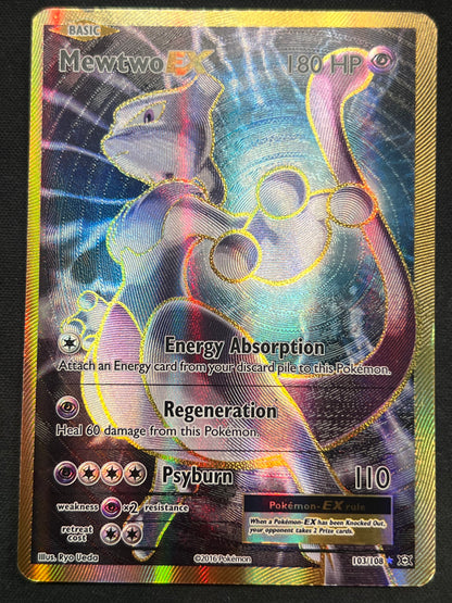 Mewtwo EX (Full Art) - XY - Evolutions (EVO) LP Pokemon
