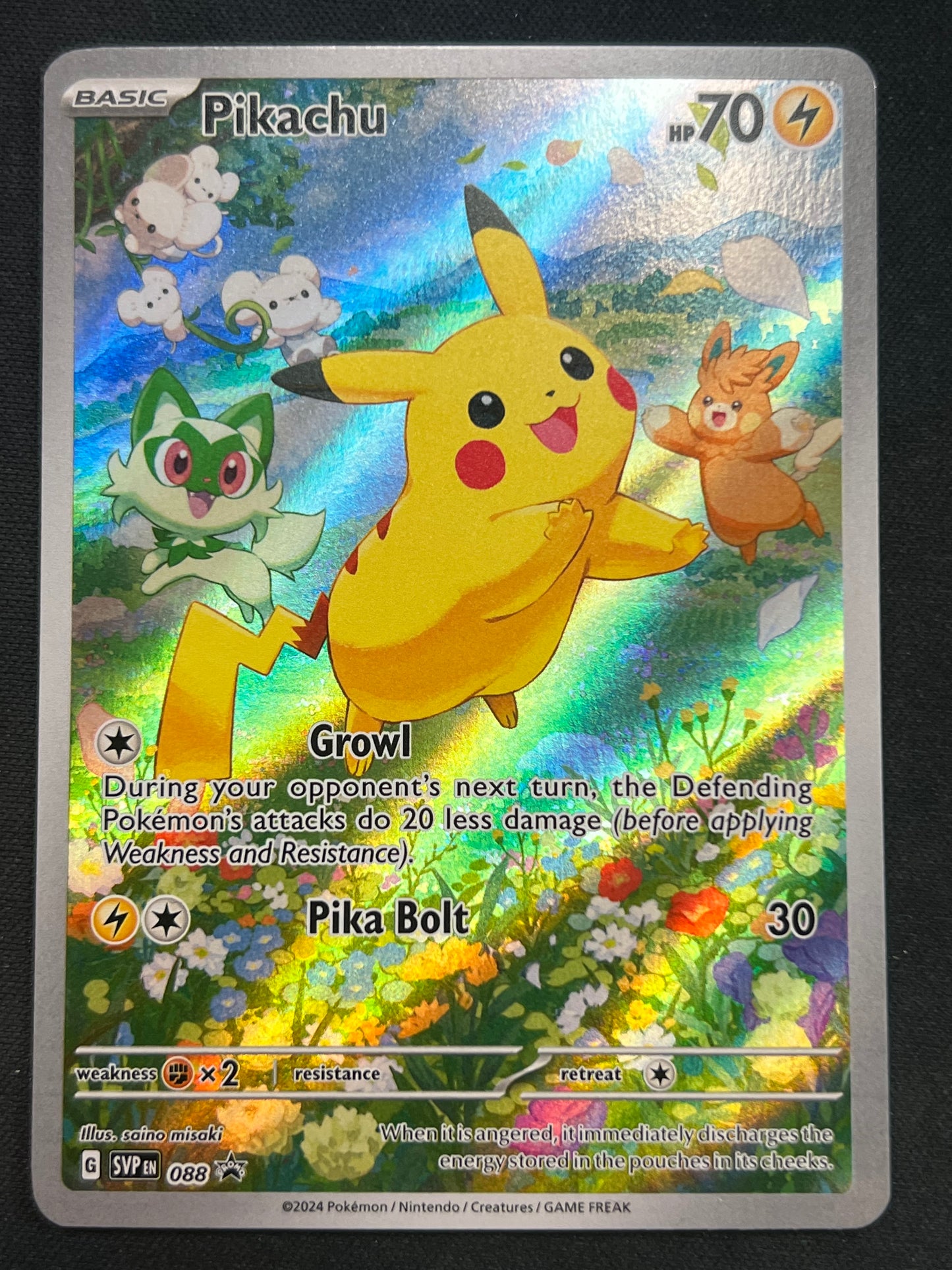 Pikachu - 088 - SV: Scarlet & Violet Promo Cards (SVP) Pokemon