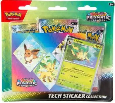 Prismatic Evolutions Tech Sticker Collection