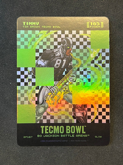2026 Bo Jackson Battle Arena Timmy (Tim Brown) Brawl Big Pixel Battlefoil #BP699