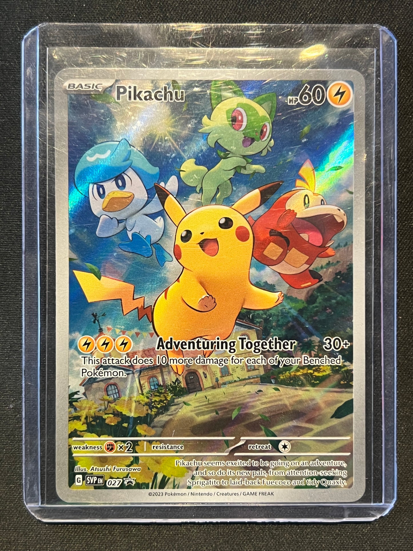Pikachu - 027 - SV: Scarlet & Violet Promo Cards (SVP) Pokemon