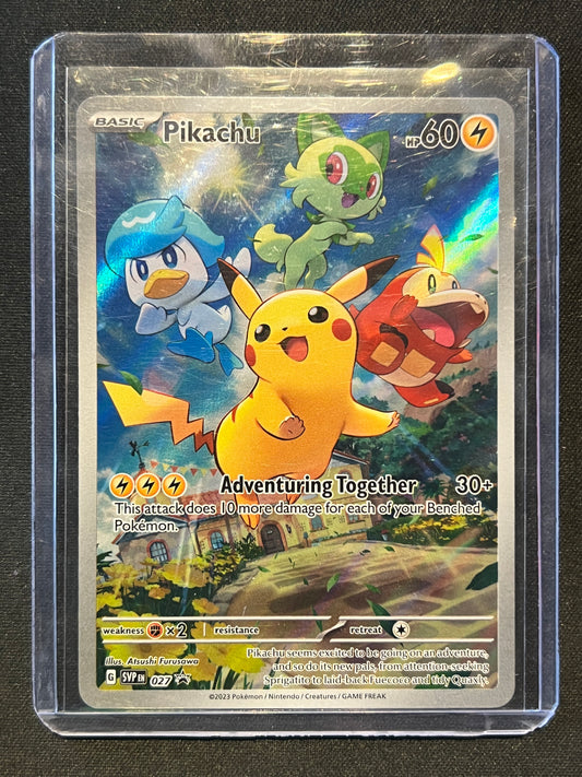 Pikachu - 027 - SV: Scarlet & Violet Promo Cards (SVP) Pokemon