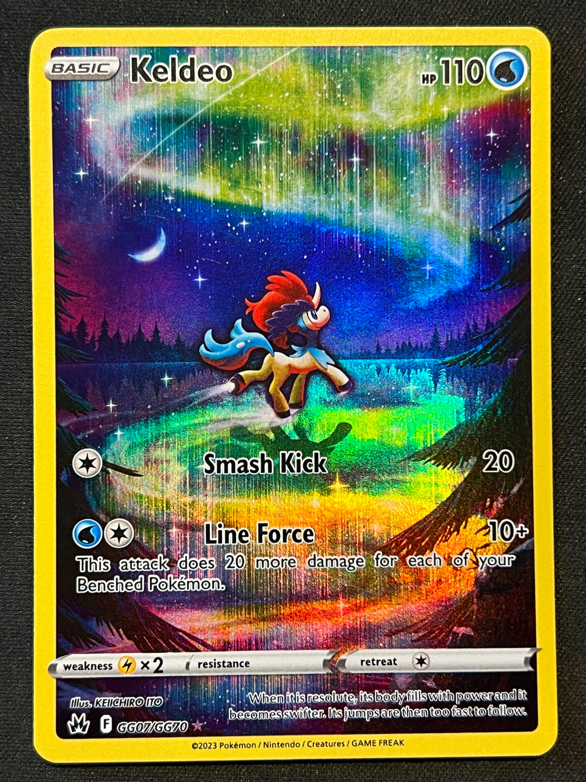 Keldeo - SWSH: Crown Zenith: Galarian Gallery (CRZ:GG) NM Pokemon