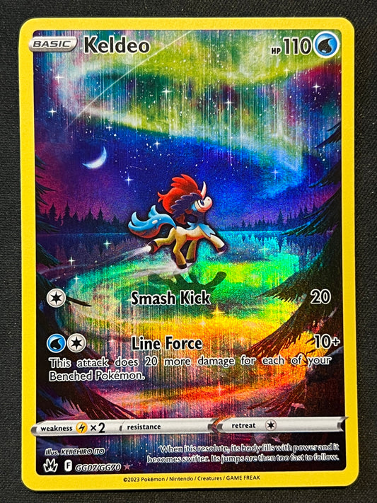 Keldeo - SWSH: Crown Zenith: Galarian Gallery (CRZ:GG) NM Pokemon