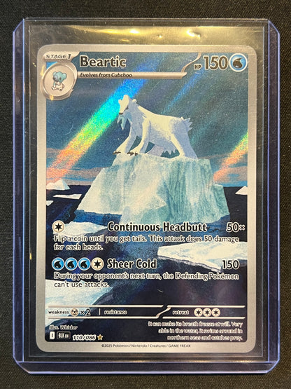 Beartic - 110/086 - SV: Black Bolt (BLK) Pokemon