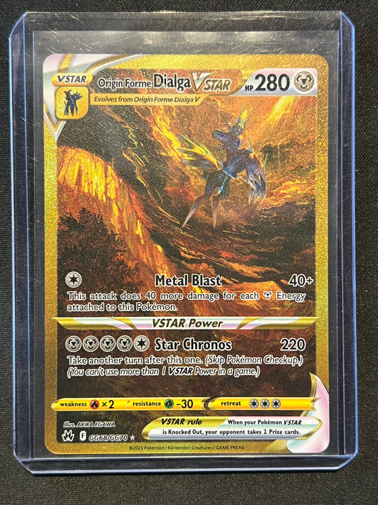 Origin Forme Dialga VSTAR (Secret) - SWSH: Crown Zenith: Galarian Gallery (CRZ:GG) Pokemon