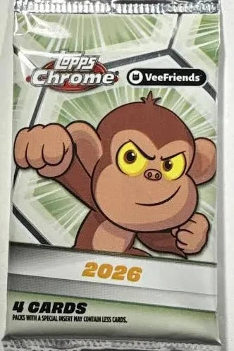 2026 Topps Chrome VeeFriends Retail Pack