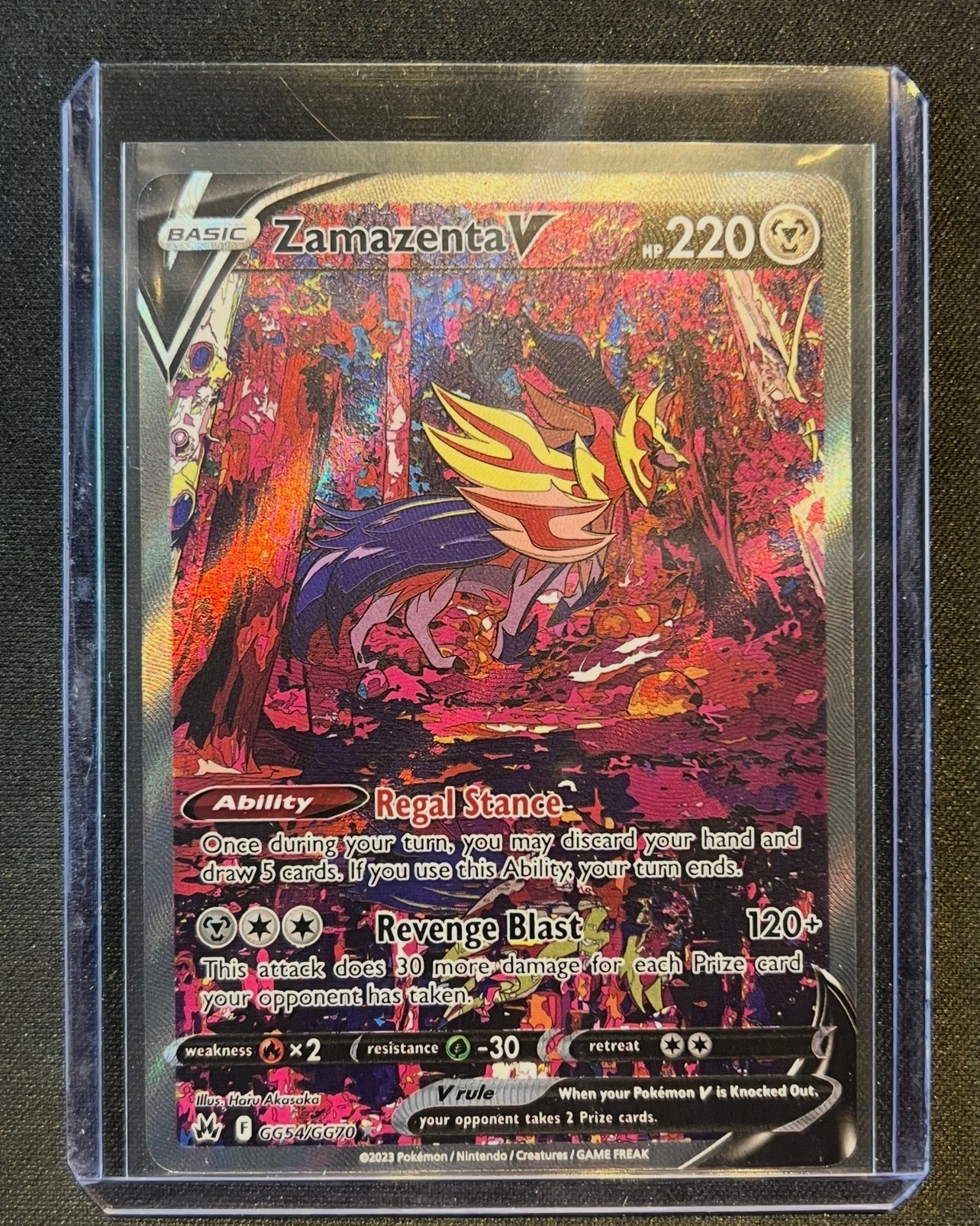 Zamazenta V - SWSH: Crown Zenith: Galarian Gallery (CRZ:GG)