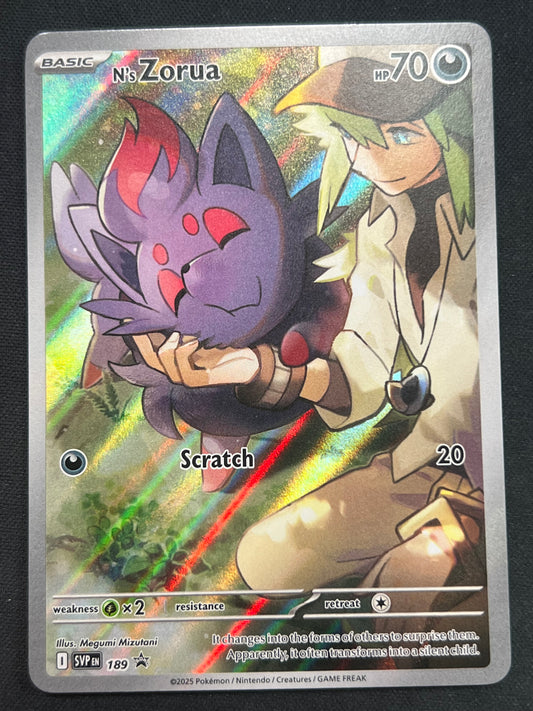 N's Zorua - 189 - SV: Scarlet & Violet Promo Cards (SVP) Pokemon