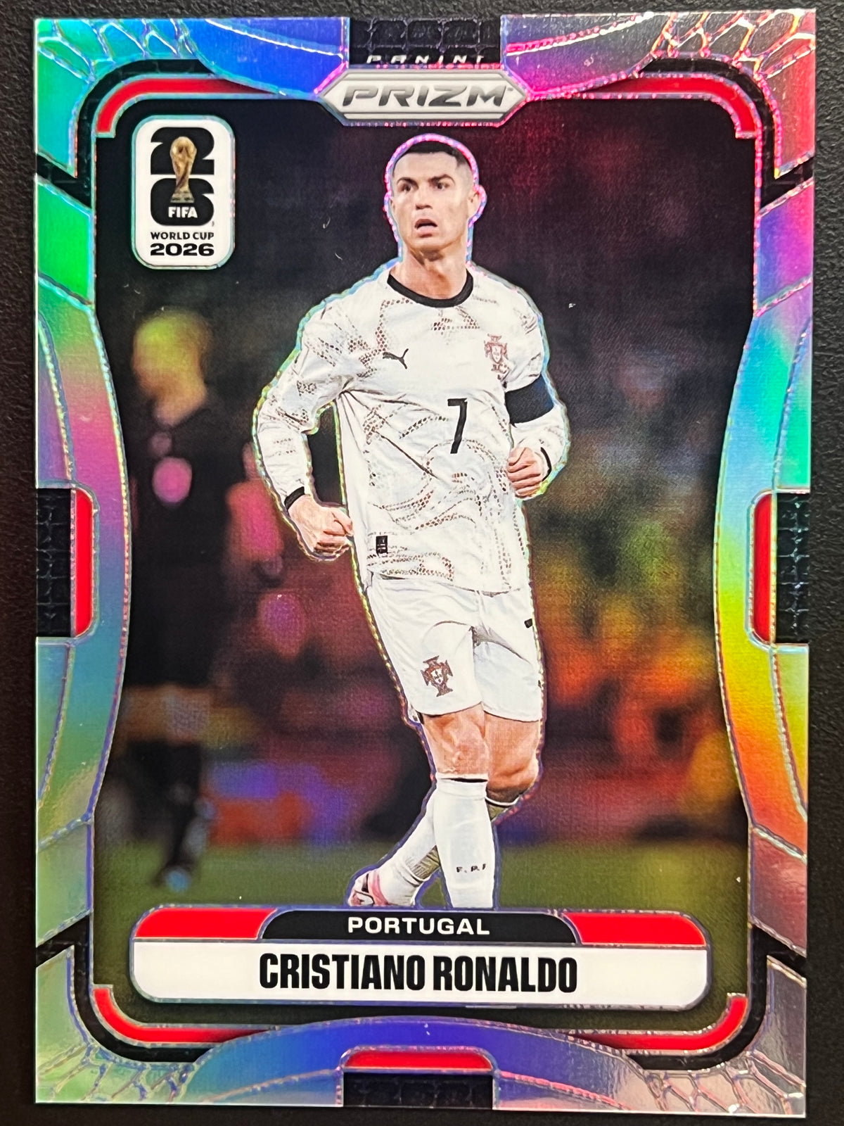 2026 Panini Prizm World Cup Cristiano Ronaldo Silver Prizm #367 Portugal