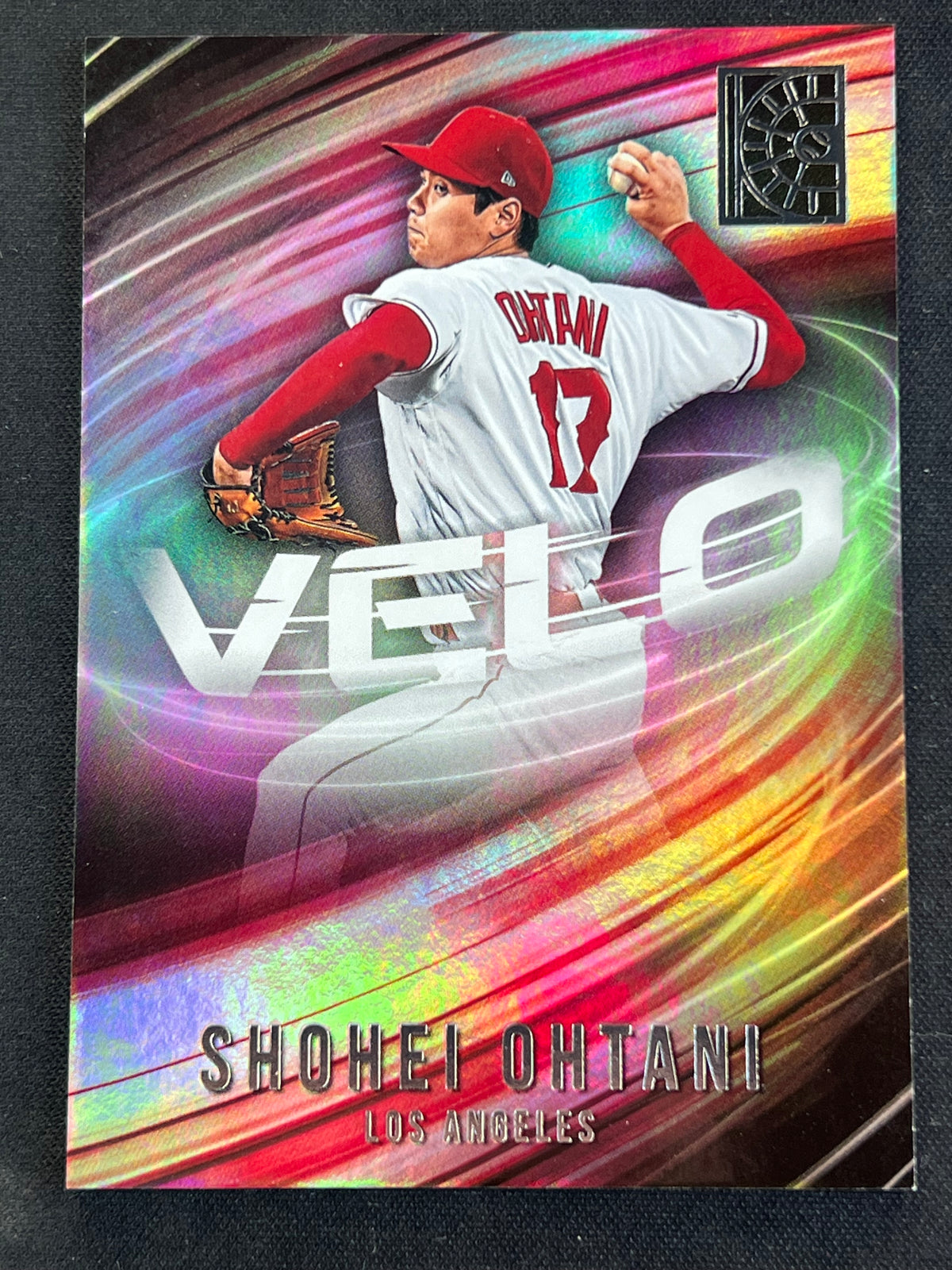 2022 Panini Capstone Shohei Ohtani Velo #V-14 Los Angeles Angels