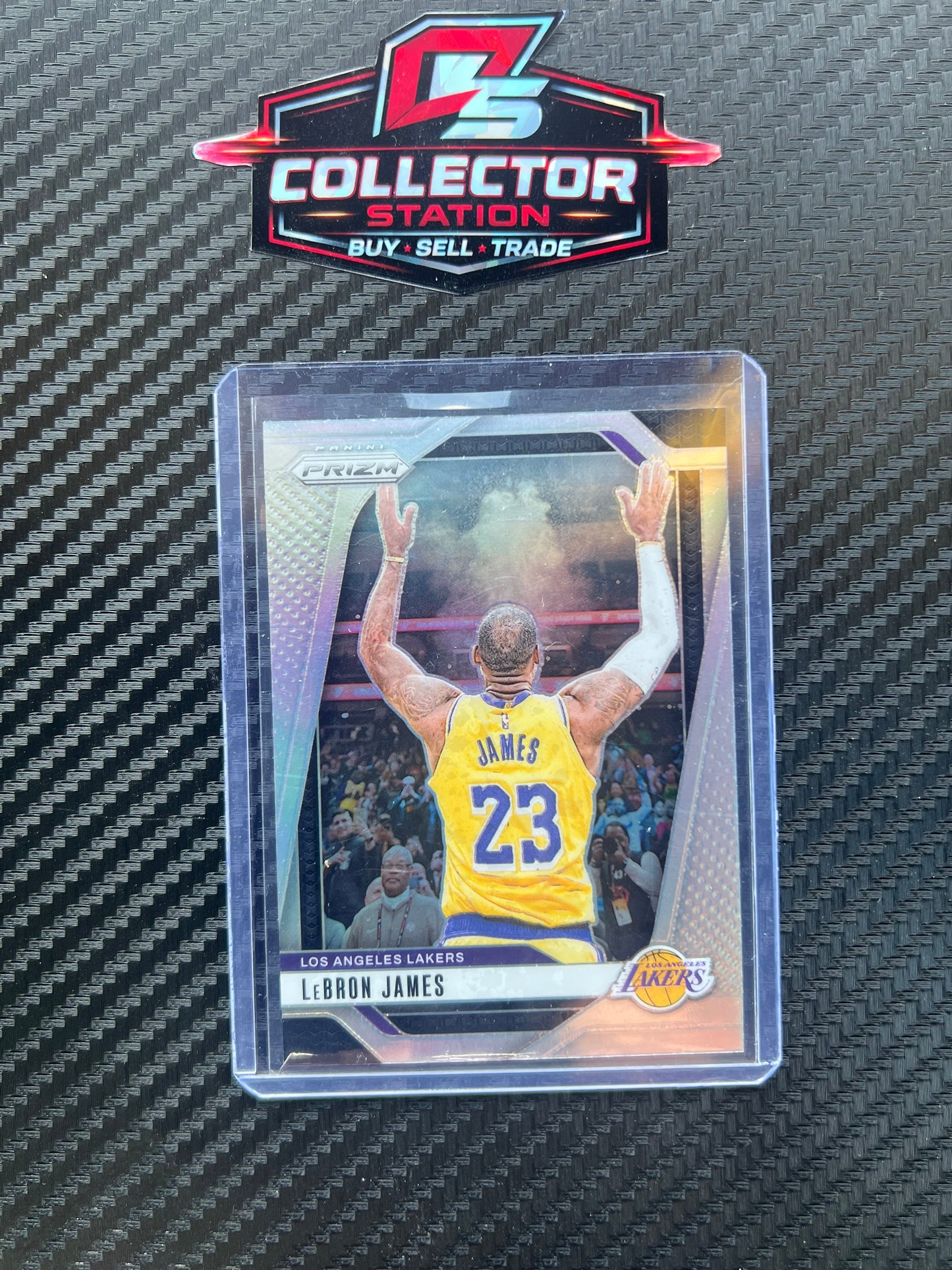 2024-25 Panini Prizm LeBron James Silver #130 Lakers