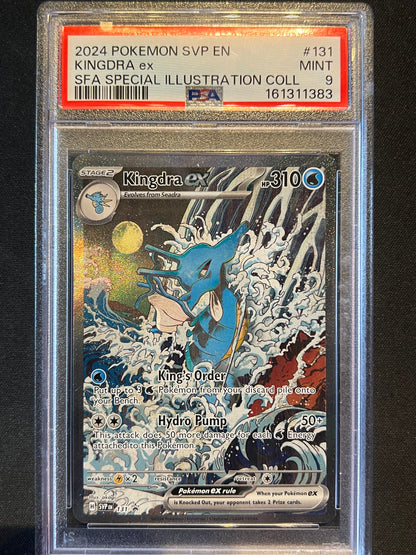 2024 Pokemon Kingdra EX Shrouded Fable Special Illustration Collection #131 PSA 9