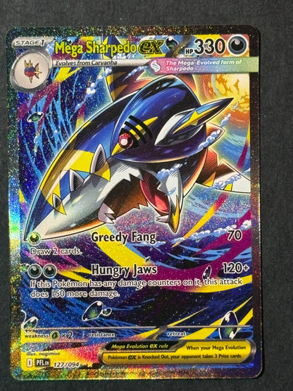 Mega Sharpedo ex - 127/094 - ME02: Phantasmal Flames (PFL)