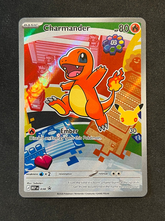 Charmander - 038 - ME: Mega Evolution Promo (MEP) NM Pokemon