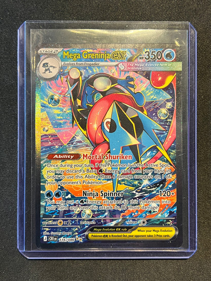 Mega Greninja ex - 116/086 - ME04: Chaos Rising (CRI)