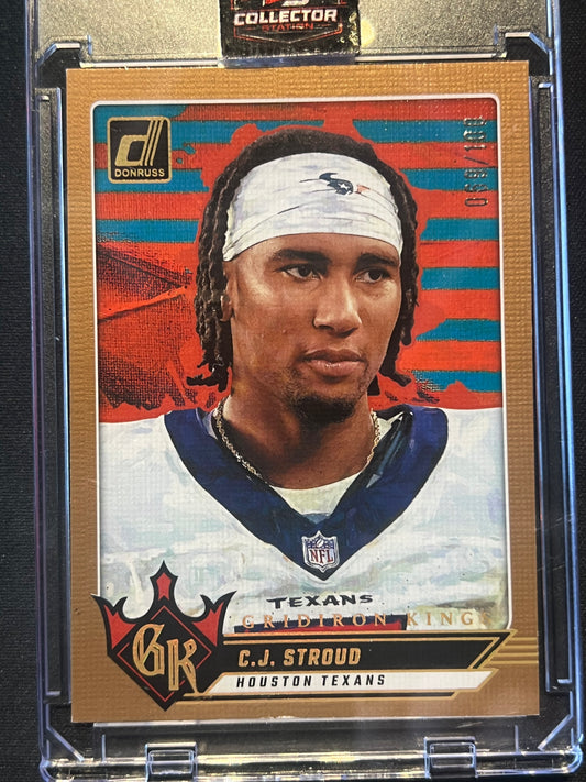 2024 Panini Donruss Gridiron Kings Studio Series CJ Stroud #10 69/100