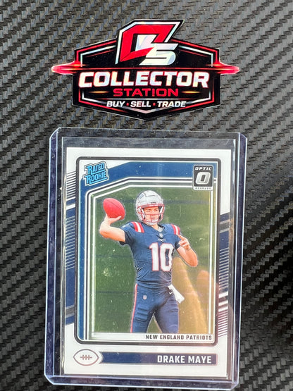 Drake Maye 2024 Panini Donruss Optic Rated Rookie #229