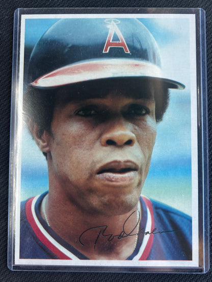 1980 Topps Super - Rod Carew Gray Back