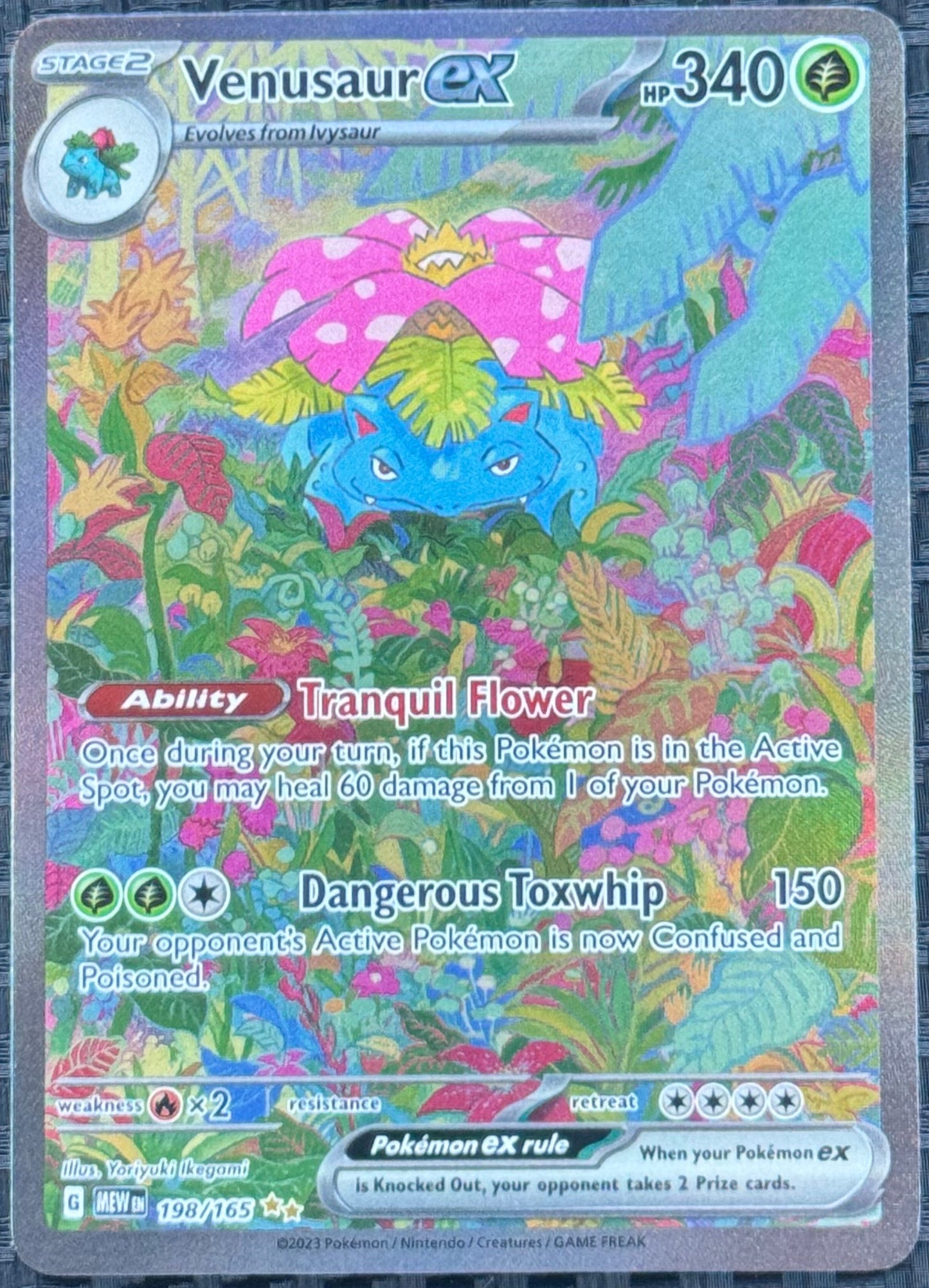 Venusaur ex - 198/165 - SV: Scarlet & Violet 151 (MEW)