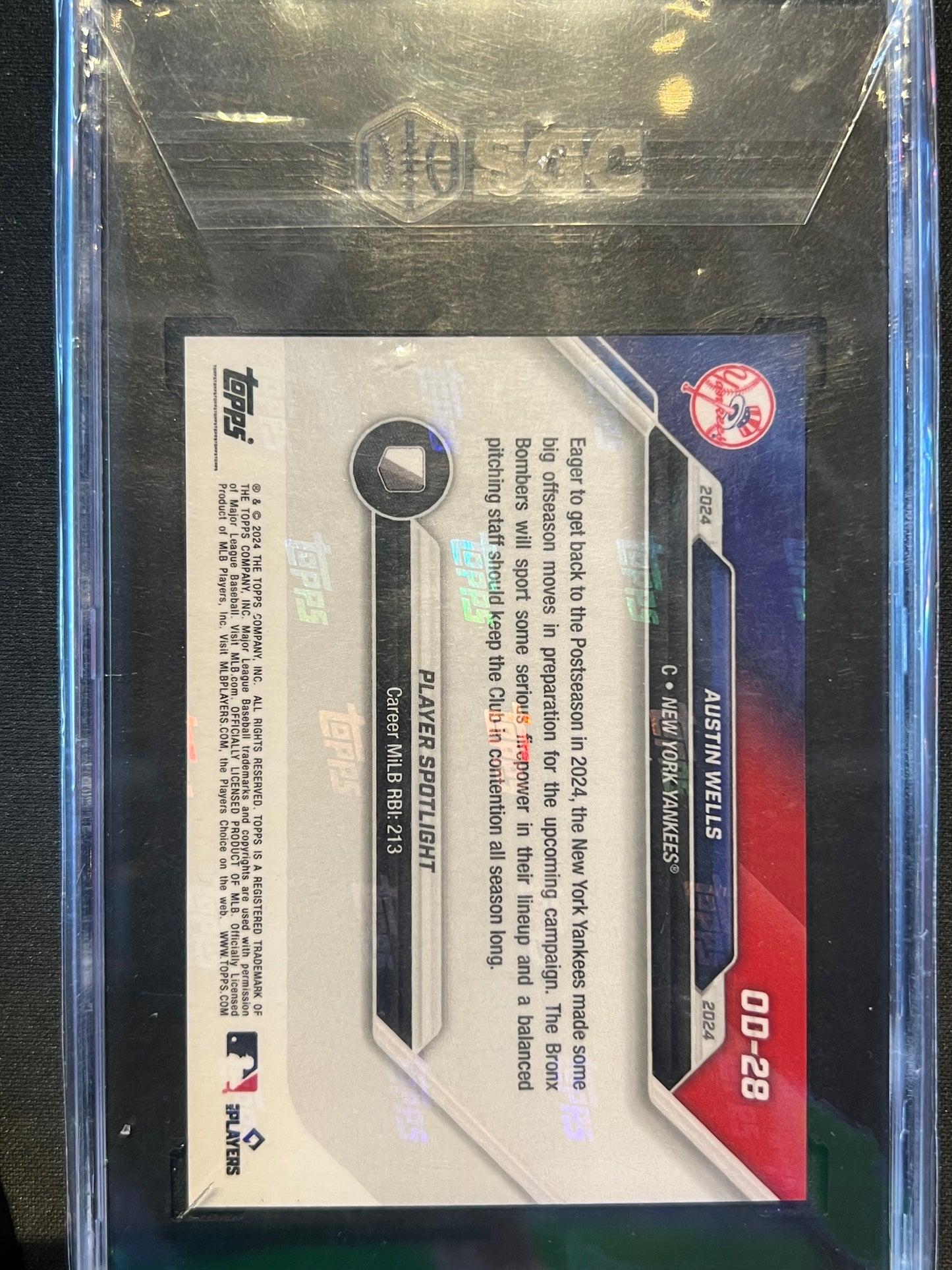 2024 Topps Now Austin Wells Road To Opening Day