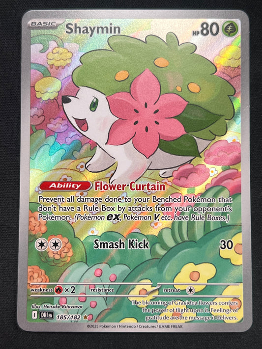 Shaymin - 185/182 - SV10: Destined Rivals (DRI) Pokemon