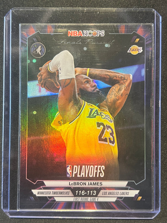 2026 Topps NBA Hoops Finals Pursuit Insert LeBron James Lakers FP-14
