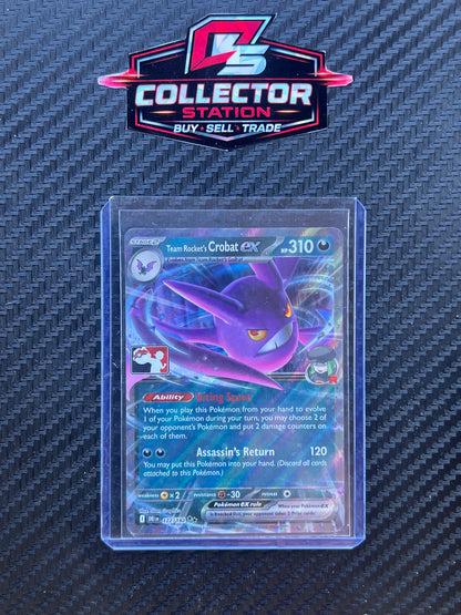 Team Rocket's Crobat ex - 122/182 - Prize Pack Series Cards