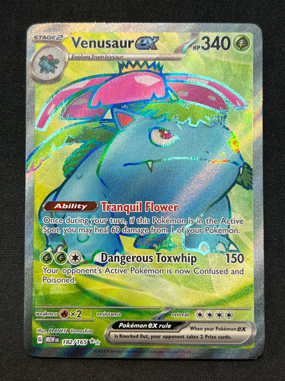 Venusaur ex - 182/165 - SV: Scarlet & Violet 151 (MEW) Pokemon