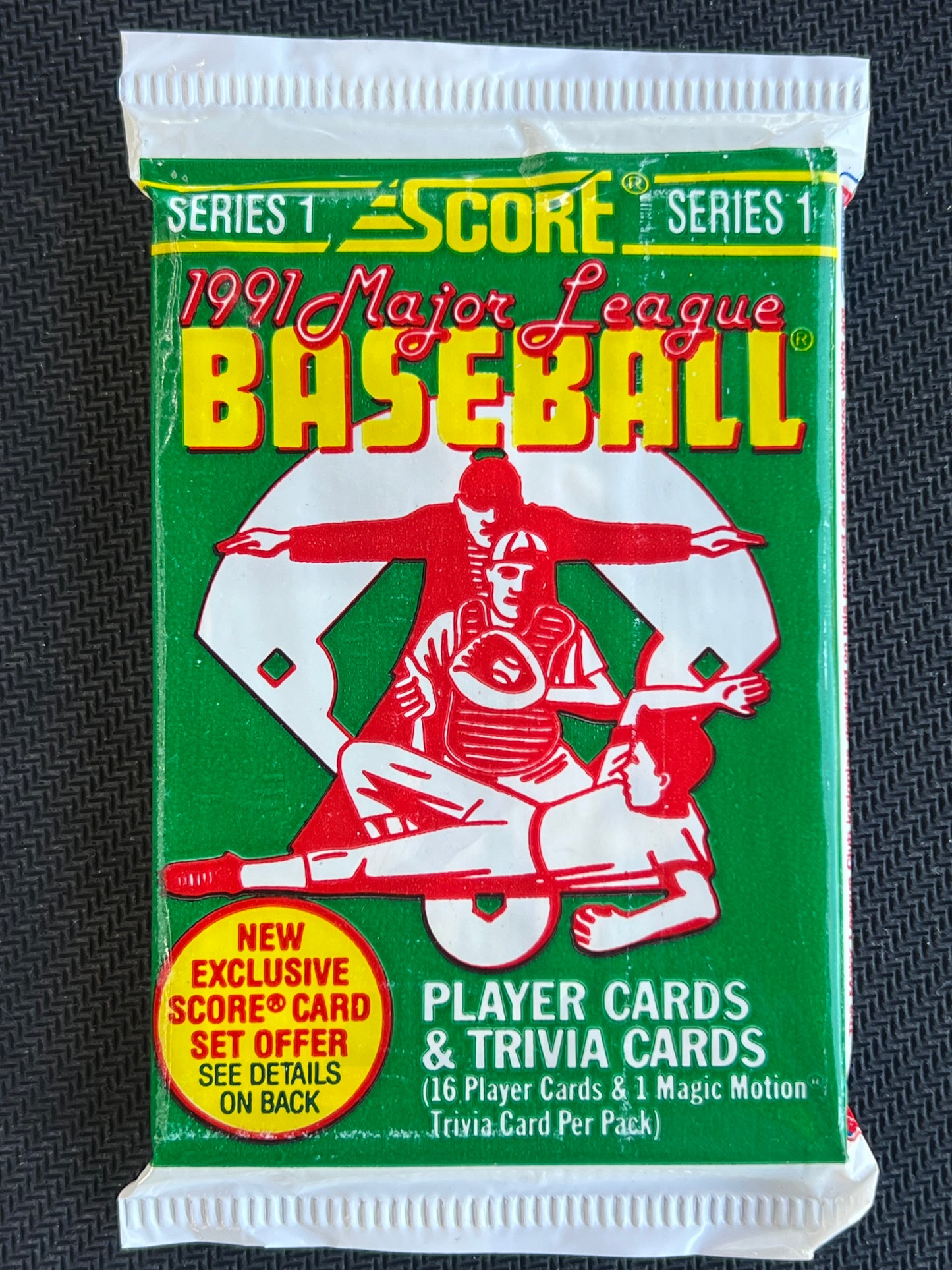 1991 Score Major League Baseball Series 1 Pack
