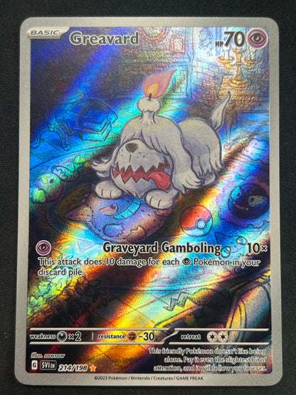 Greavard - 214/198 - SV01: Scarlet & Violet Base Set (SVI) Pokemon