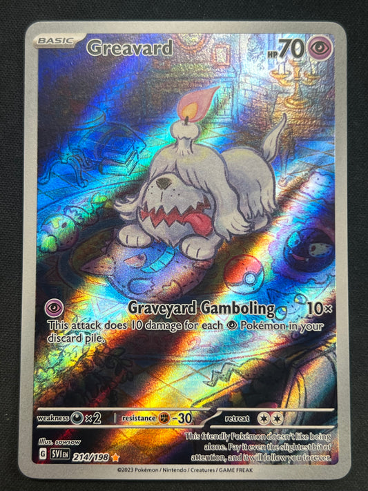 Greavard - 214/198 - SV01: Scarlet & Violet Base Set (SVI) Pokemon