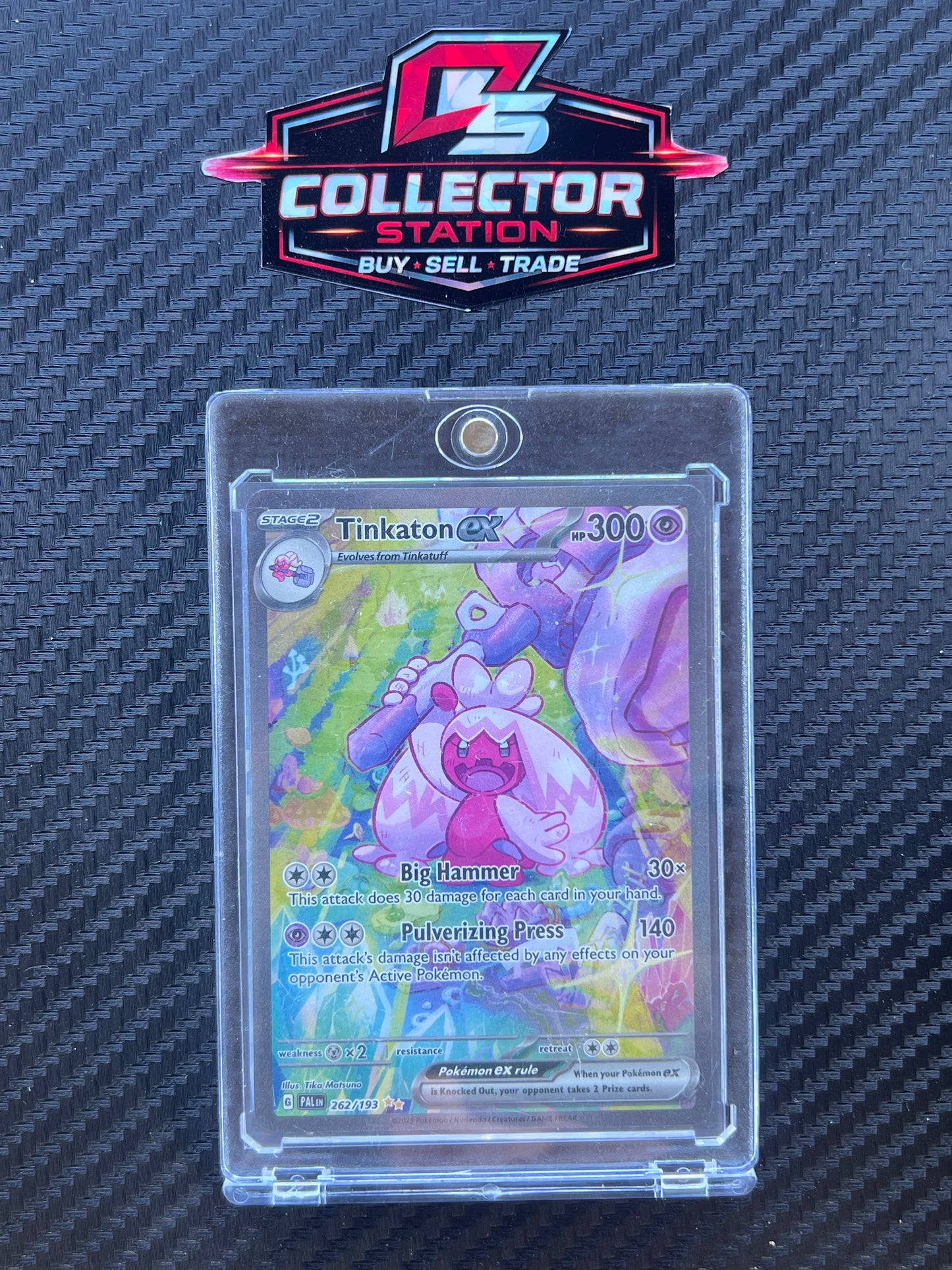 Tinkaton ex - 262/193 - SV02: Paldea Evolved (PAL)