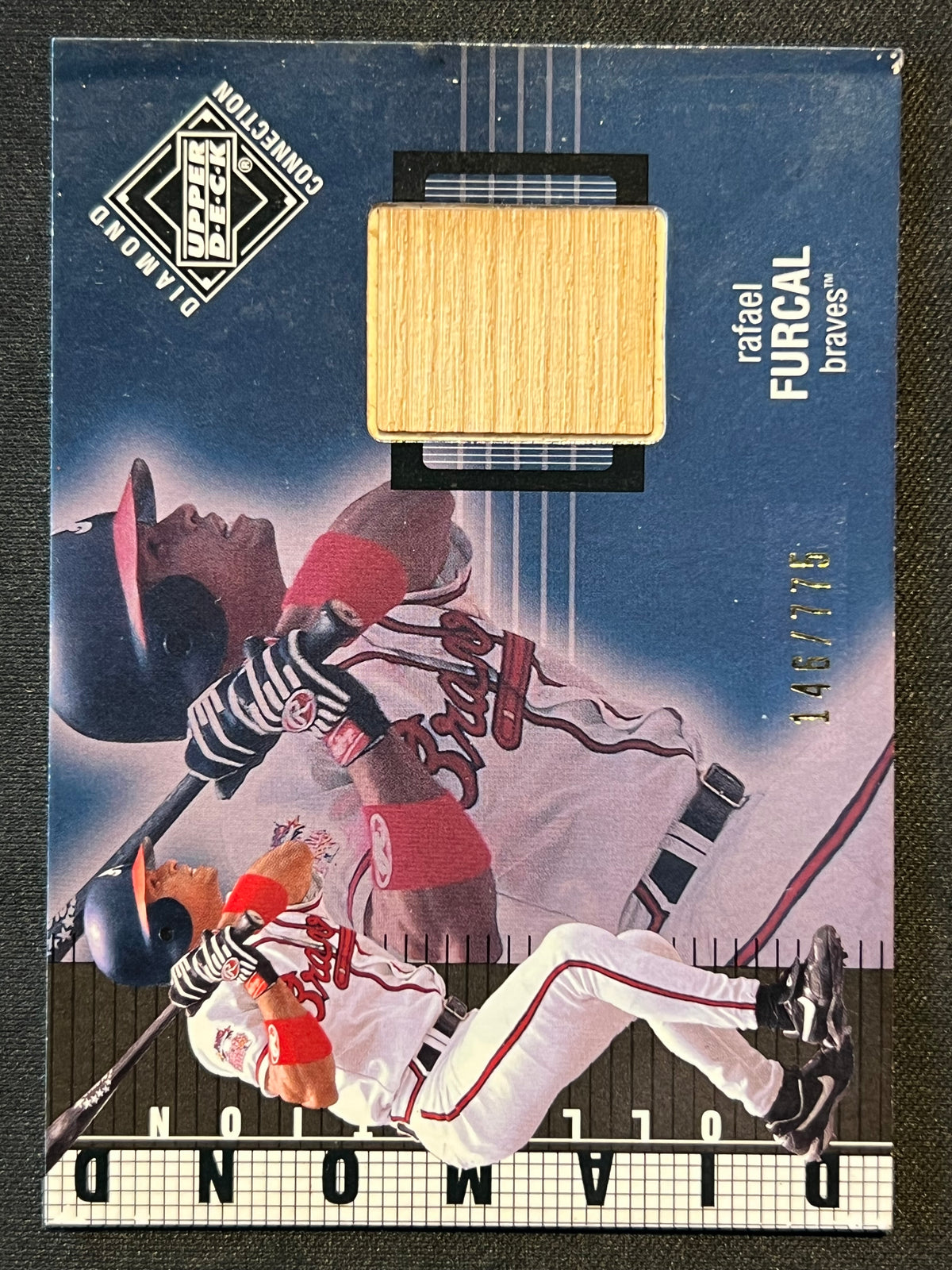 2002 Upper Deck Diamond Connection Collection Bats /775 Rafael Furcal #407
