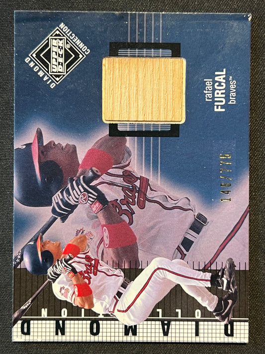 2002 Upper Deck Diamond Connection Collection Bats /775 Rafael Furcal #407