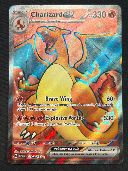 Charizard ex - 183/165 - SV: Scarlet & Violet 151 (MEW) Pokemon