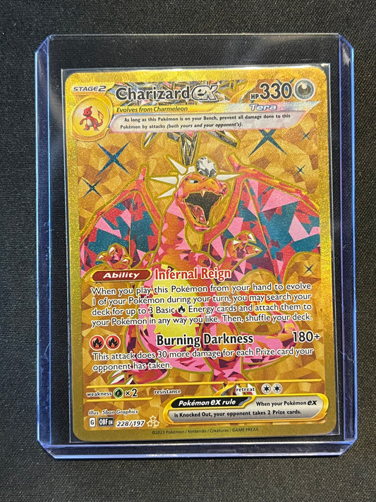 Pokemon Charizard ex - 228/197 - SV03: Obsidian Flames (OBF)