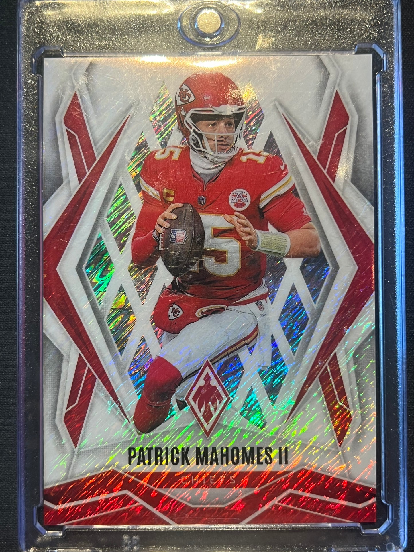 2025 Panini Phoenix Patrick Mahomes #1 White Shimmer