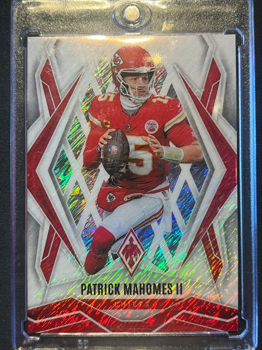 2025 Panini Phoenix Patrick Mahomes #1 White Shimmer
