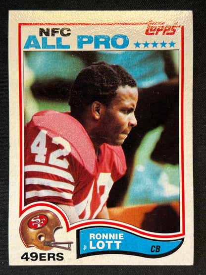 1982 Topps - Ronnie Lott #486 (RC)