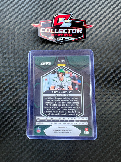 Panini 2024 Mosaic Genesis Prizm Aaron Rodgers #169