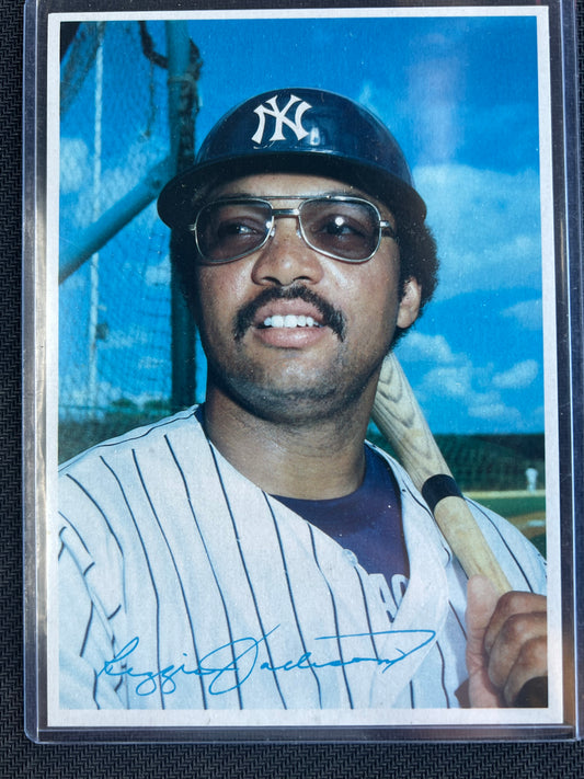 1980 Topps Super - Reggie Jackson #6 Gray Back