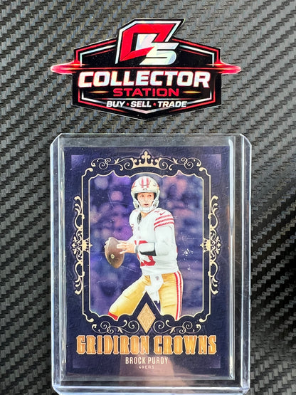 2024 Panini Phoenix - Gridiron Crowns Brock Purdy #GCBPY