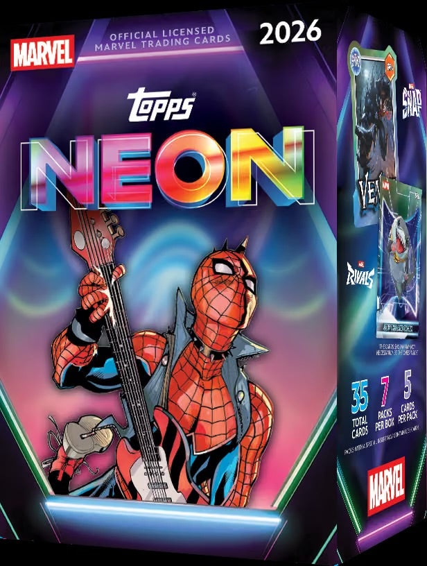 2026 Topps Neon Marvel Value Box