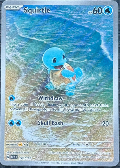 Squirtle - 170/165 - SV: Scarlet & Violet 151 (MEW)