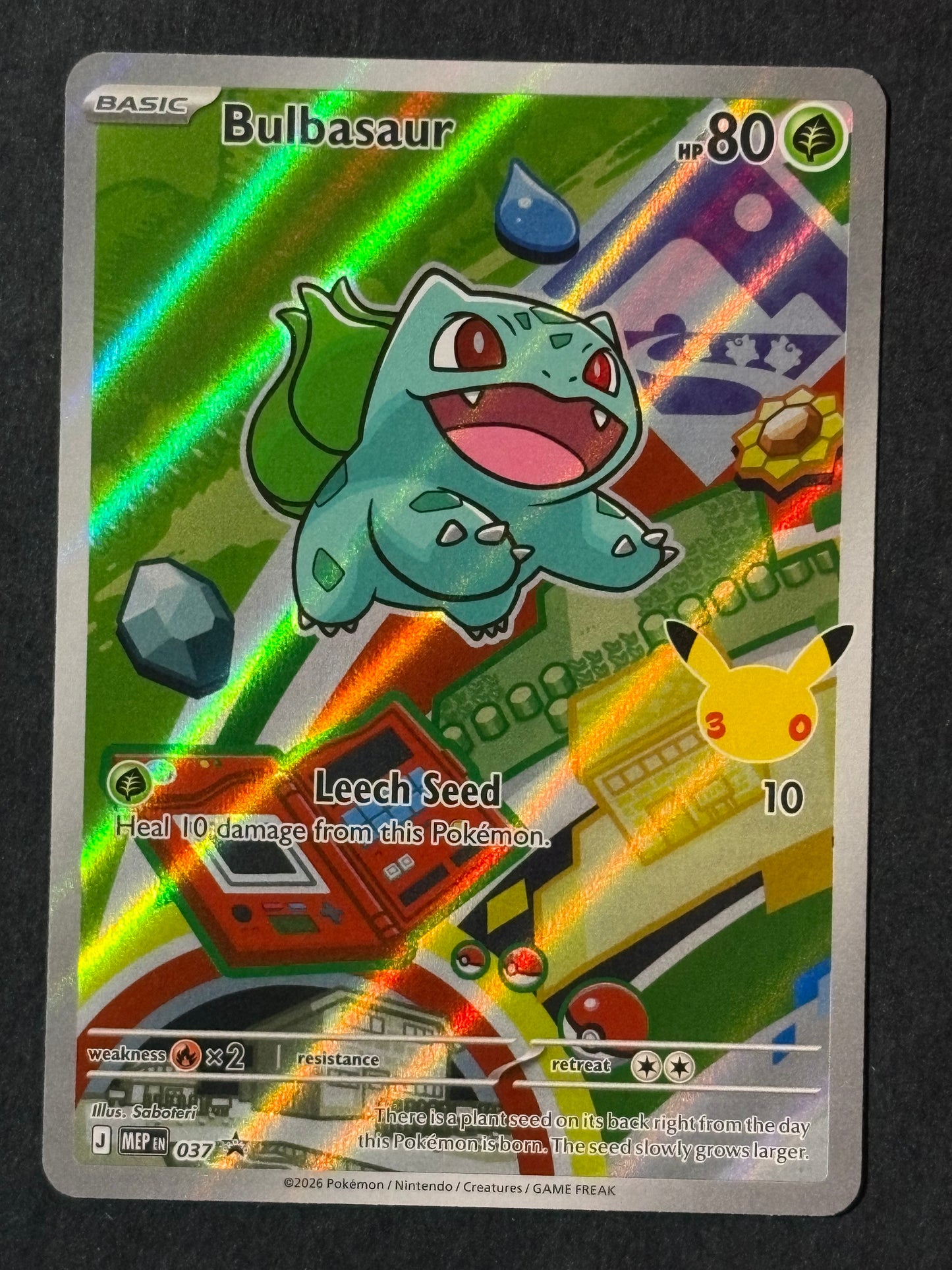 Bulbasaur - 037 - ME: Mega Evolution Promo (MEP)