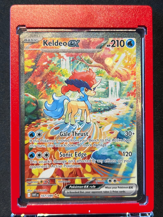 Keldeo ex - 167/086 - SV: White Flare (WHT)
