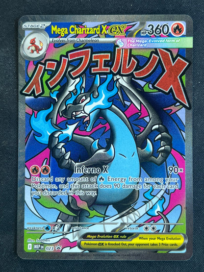 Mega Charizard X ex - 023 - ME: Mega Evolution Promo (MEP) NM Pokemon